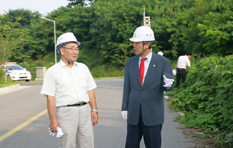 중.저준위 방사성 폐기물 처분시설 현장 방문