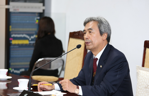 정수성 국회의원과 현안사항 간담회