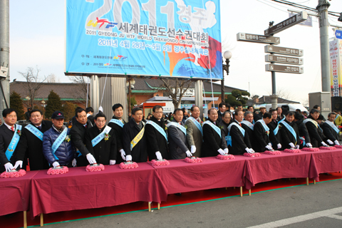 2011경주WTF세계태권도선수권대회D-100기념행사