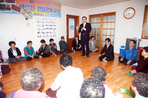 강동모서경로당방문