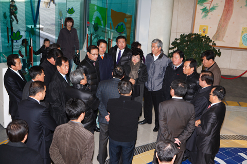 울진원전물양장입구항의집회