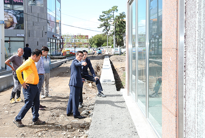 황성동 민원현장 방문