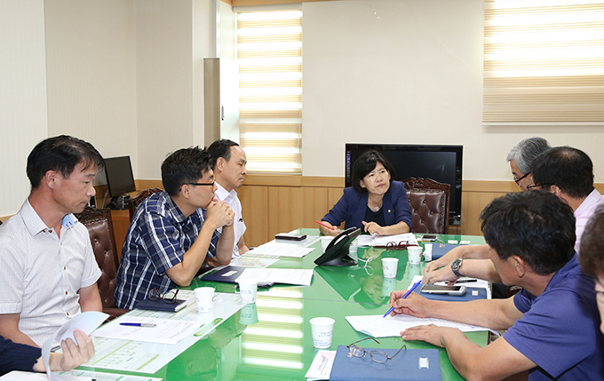 동천동 변전소 옥내화사업 긴급대책회의