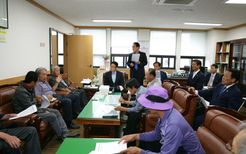 민원상담(불명수 관련)