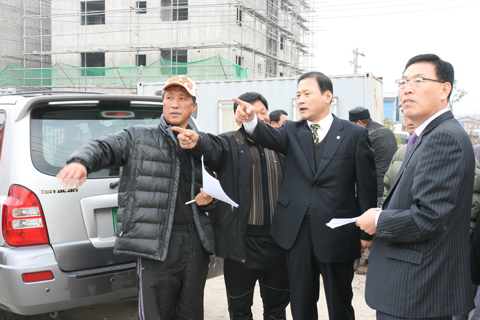 추곡수매현장격려방문