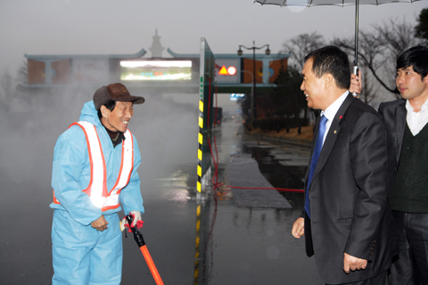 구제역발생예방관련방역초소격려방문