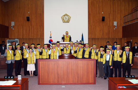 고준위핵폐기물임시저장시설확충및기간연장규탄성명서발표