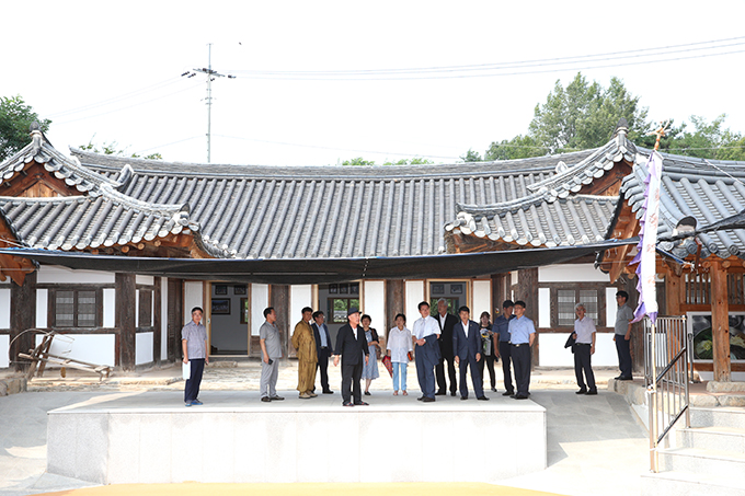 도내 중요무형문화재 전수교육관 방문