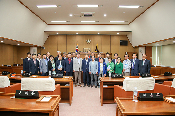 통영시의회 방문