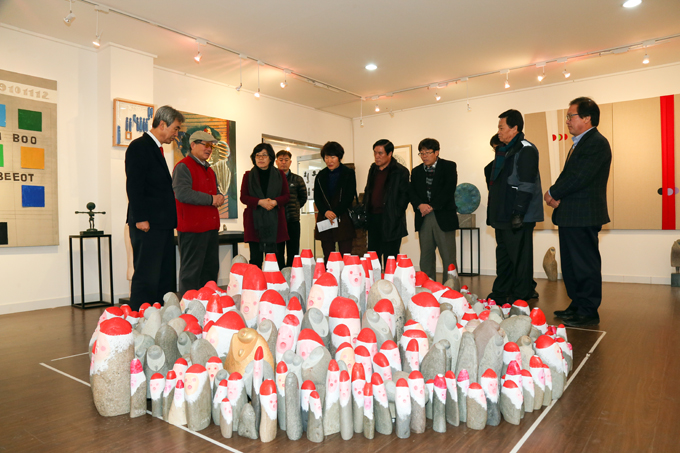 국제 현대 미술관 방문