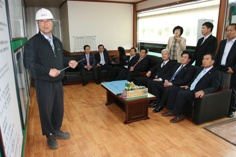 종합장사공원조성공사현장점검(문화시민위원회)