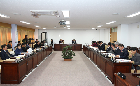 정수성 국회의원과 현안사항 간담회