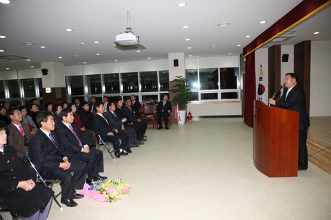 외동읍청사건립공로자단체장간담회