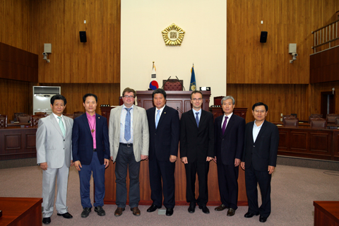 방사성전문가의회방문(티에리브랑그외2명)