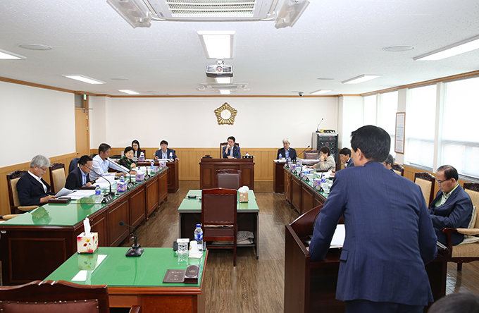 8월 문화행정위원회 간담회