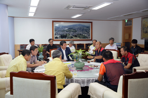 버스노조위원회의장실방문