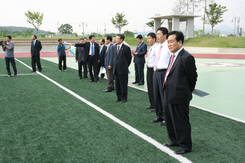 종합장사공원조성공사현장점검(문화시민위원회)