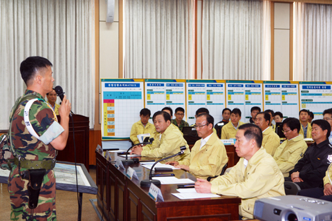 2011을지연습실시에따른경주시통합방위회의