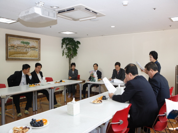 노인전문간호센터 방문