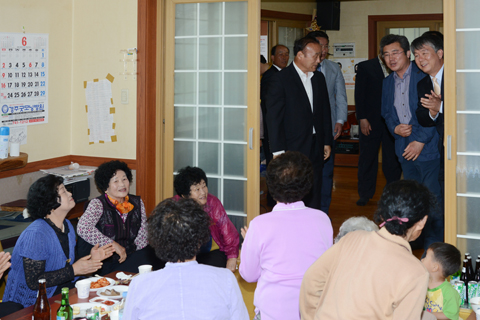 후곡마을회관증축준공식