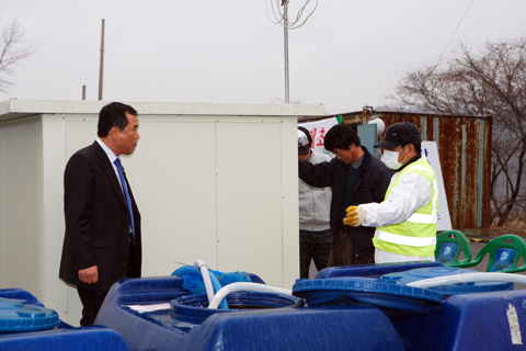 구제역발생예방관련방역초소격려방문