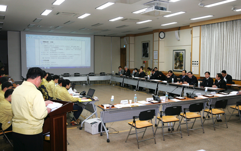 마우나오션 사고대책 본부 격려 방문