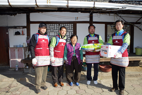 2010사랑나눔행사(연탄배달및청소)