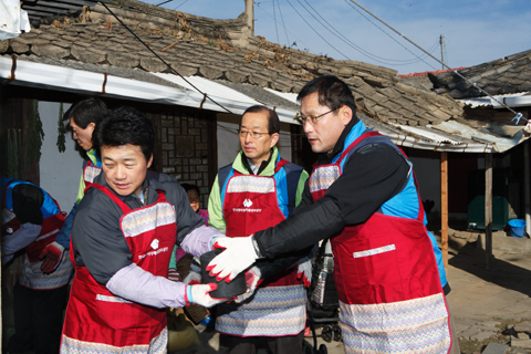 2010사랑나눔행사(연탄배달및청소)