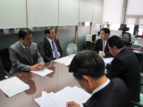 원전소재시군의회공동발전협의회교육과학기술부방문