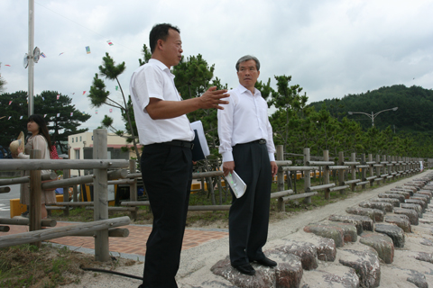 행감현장점검(감포해수욕장일대)
