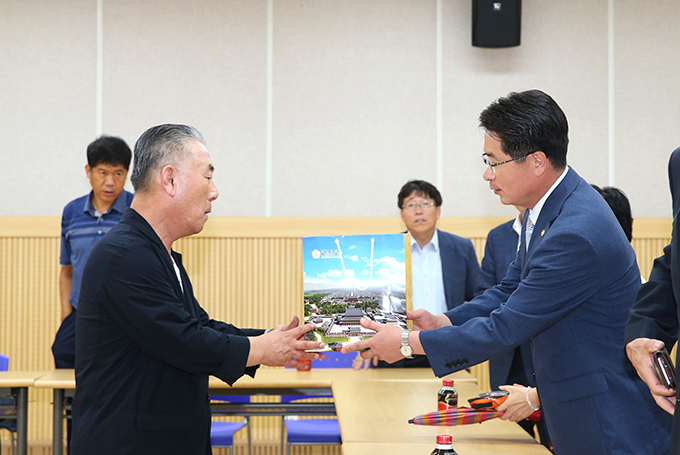 도내 중요무형문화재 전수교육관 방문