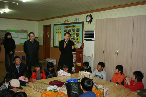 아란지역아동센터방문