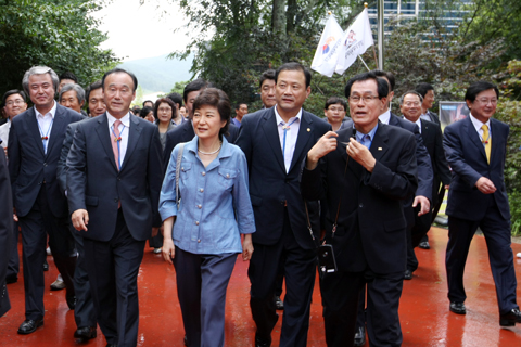 박근혜전.대표경주세계문화엑스포방문