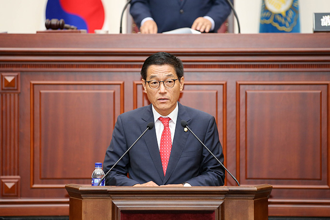 제7대 경주시의회 후반기 의회운영위원장 당선 소감