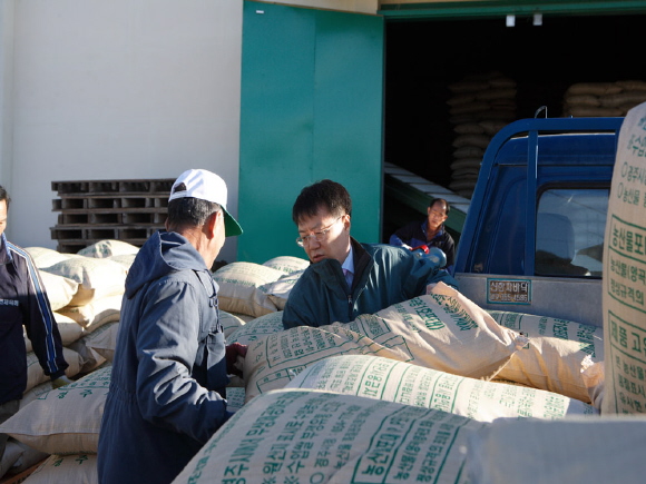 2007 공공비축미곡 추곡수매현장 방문 격려
