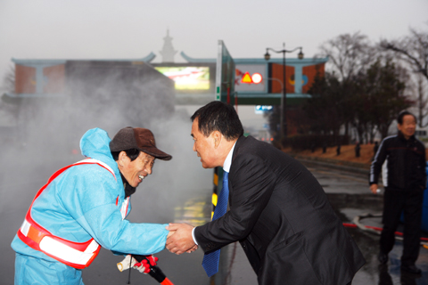구제역발생예방관련방역초소격려방문