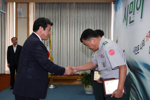 2012년통합방위작전태세감사감평