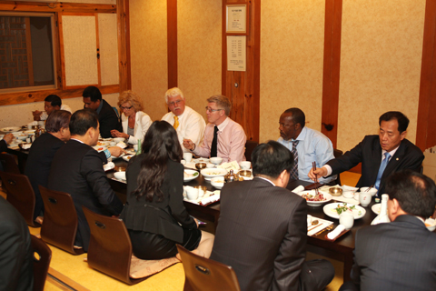 2011경주WTF세계태권도선수권의장주최환영만찬