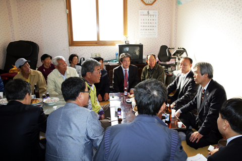 양북경로당방문