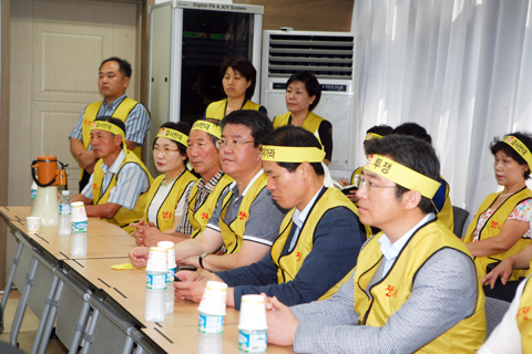 경주방폐물관리공단항의방문