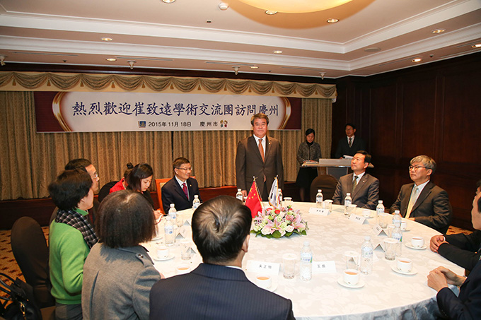 중국 양저우시 하광릉 부비서장 의회 방문