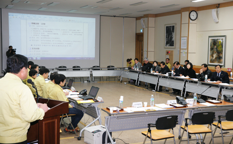 마우나오션 사고대책 본부 격려 방문