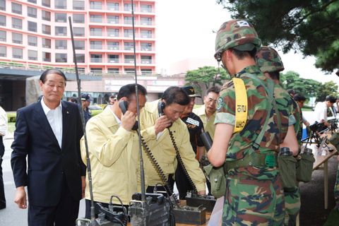 2010을지연습테러대비실제훈련참관