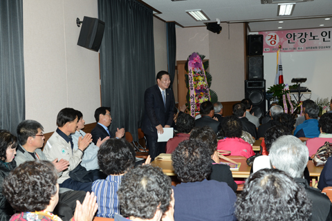 안강노인대학입학식