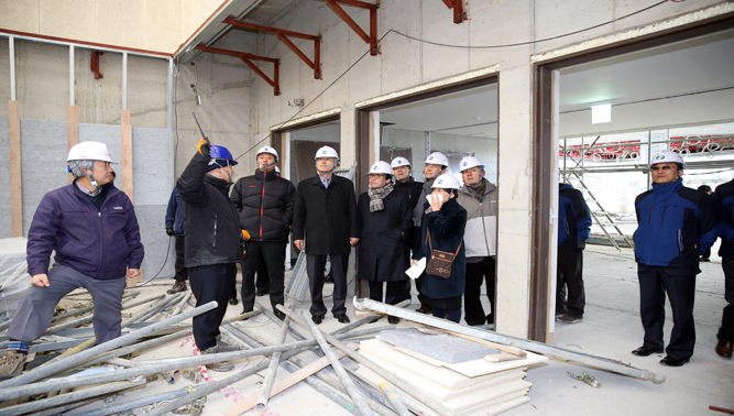 화백컨벤션센터 현장 점검