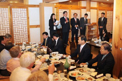 2011경주WTF세계태권도선수권의장주최환영만찬