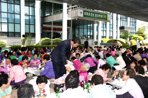 천북면민경로잔치