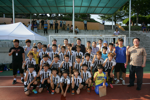 2013화랑대기전국초등학교유소년축구대회격려방문