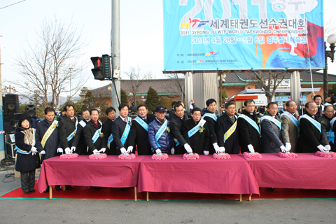2011경주WTF세계태권도선수권대회D-100기념행사