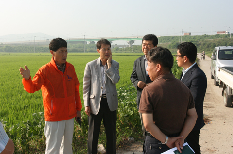 가뭄피해 현장 점검